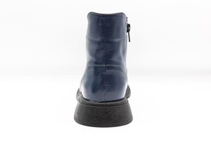 Ghete femei, piele naturala, NIK802BLU Femei